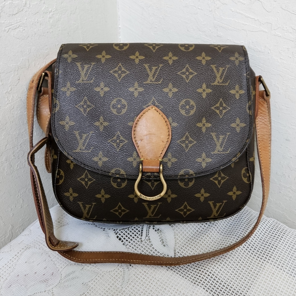 Louis Vuitton St Cloud GM Monogram AUTHENTICATED Shoulder Bag